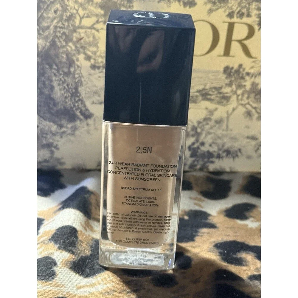 Dior Forever Transfer-Proof 24H Foundation /#2.5N/NWOB/$60 MSRP